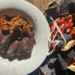 dried eggplant stuffed -Turkish recipe